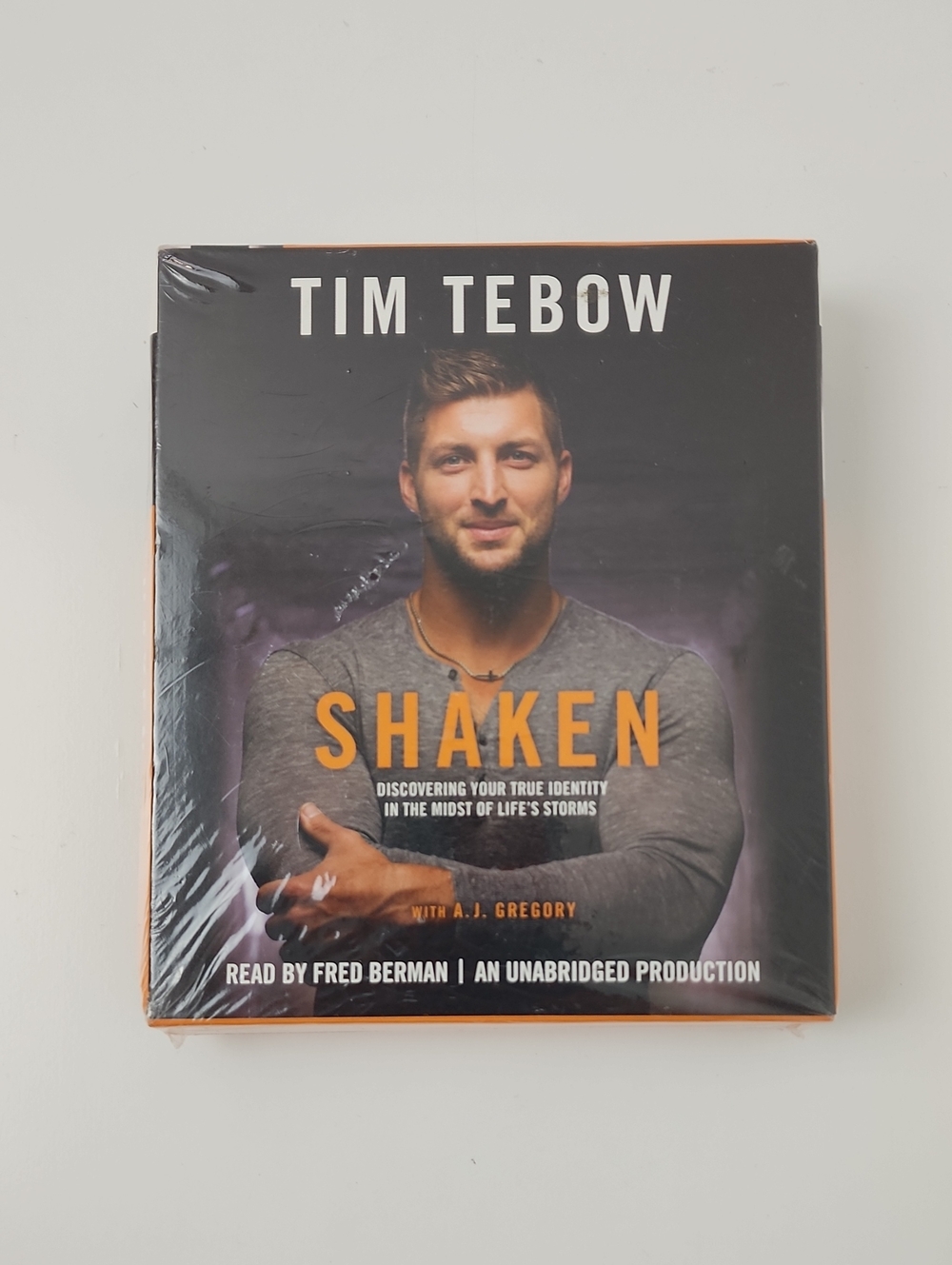 Shaken  Tim Tebow 5 Compact Discs Audio Book NWT